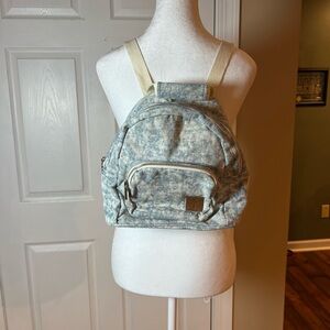 Wild Fable Acid Wash Denim Mini Backpack Travel Summer Beach